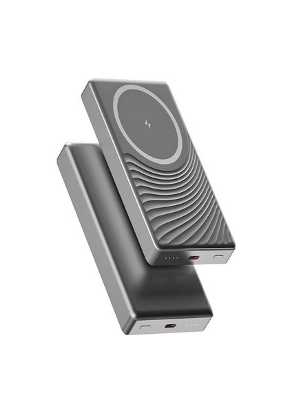 FP14 5000 Mah 20WATT Usb-C LED Işıklı Wireless Slim Taşınabilir Kablosuz Powerbank modelleri