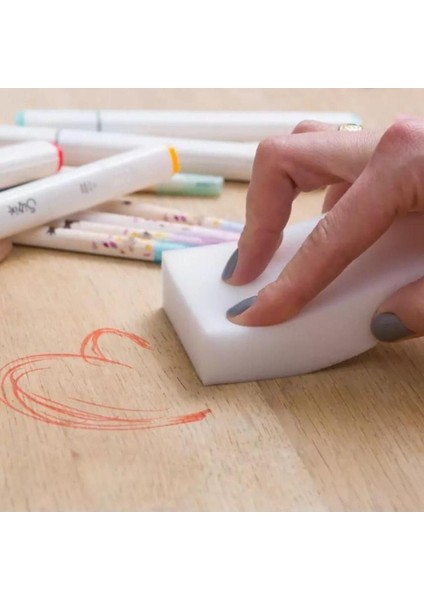 Yumuşak ve Etkili Temizlik Süngeri, 2'li Paket, Hijyenik Kullanım Kolaylığı