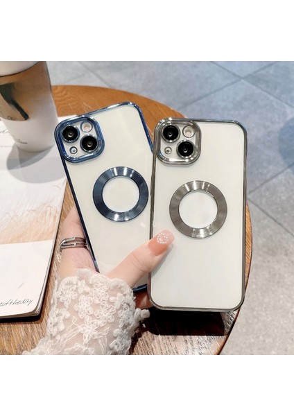 Apple iPhone 15 Cam Kamera Lens Korumalı Magsafe Şarj Destekli Arkası Şeffaf Yüksek Kalite Kılıf modelleri
