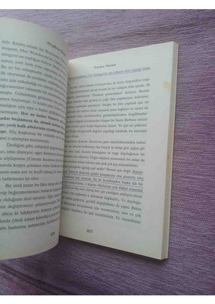 . Yazma Sanatı Stephen Kıng 2007 Basim 300 Sayfa Bazi Sayfalarda Alti Cizili Satirlar Var ve Hafif Sararmalar Harici Cok Temiz Durumdadir modelleri