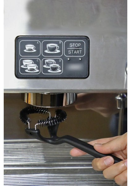 51MM Grup Temizleme Fırçası, Espresso Makinası Temizliği Için Güçlü ve Etkili Aksesuar fiyatları