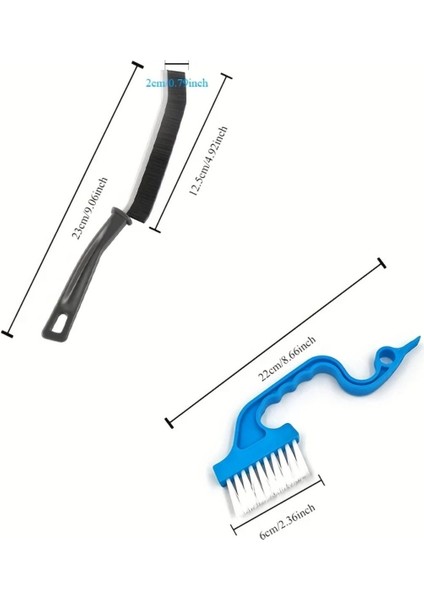 Temizlik Fırçası Seti: Sert Kıllı ve Kuğu Çatlak Temizleme Fırçası indirimleri