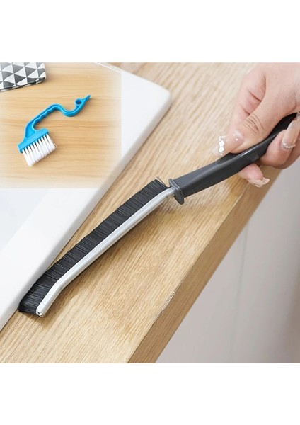 Temizlik Fırçası Seti: Sert Kıllı ve Kuğu Çatlak Temizleme Fırçası