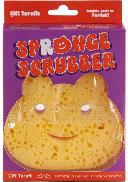 Sevimli Ayıcık Figürlü Çift Yüzeyli Bulaşık Süngeri, Temizlik Için Pratik ve Eğlenceli fiyatları