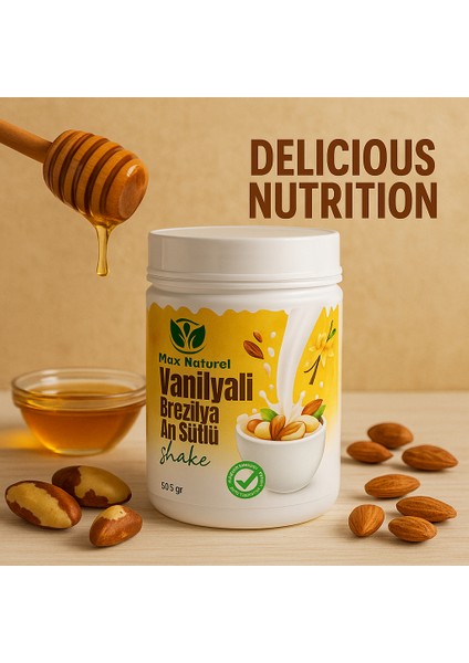Vanilyalı Brezilya Cevizli Shake fiyatları
