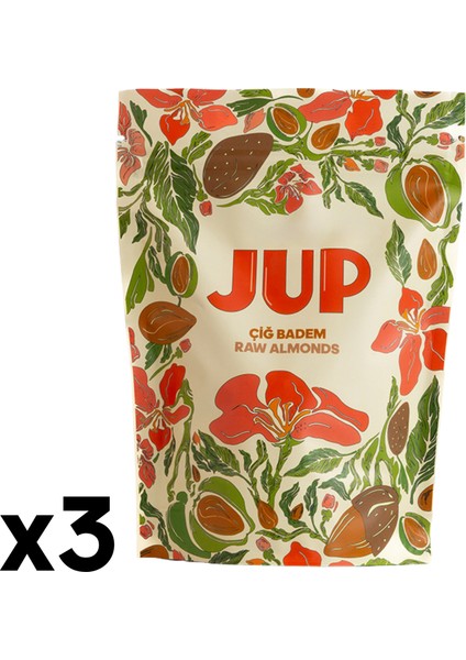 Yerli Çiğ Badem 3X150GR - 3'lü Paket