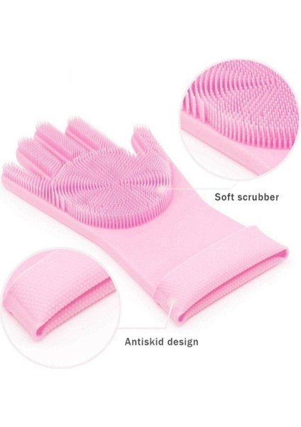 Isıya Dayanıklı Pratik Silikon Bulaşık Eldiveni Çift Set fiyatları