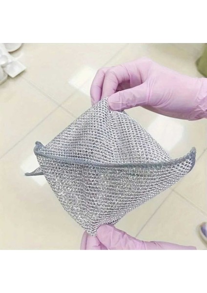 2'li Paslanmaz Telli Temizlik Bezi, Parlatıcı ve Temizleyici Set modelleri