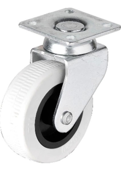 Hts 321 - 50X20 mm Gri Tablalı Teker 4 Adet