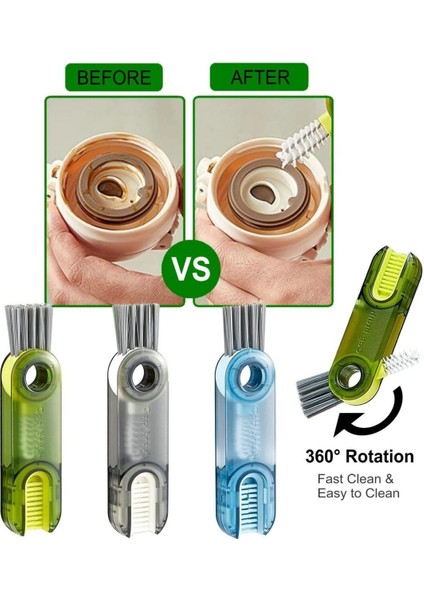 Çok Amaçlı Temizlik Fırçası, Biberon, Bardak ve Termos Kapağı Temizleme Aracı fırsatları