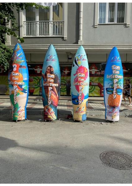 3 Metre Kano Sorf Dekor Balon