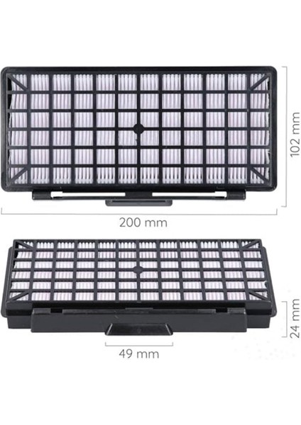Hgnm E Tradıng Bosch Bsgl5 & Siemens Vsq8 Uyumlu Çıkış Hepa Filtresi