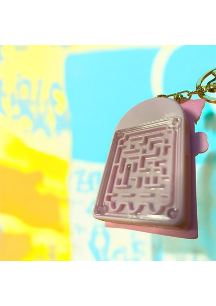 Hello Kitty Figürlü Anahtarlık & Çanta Süsü (Mini Bir Hesap Makine ve Labirent Oyunlu) modelleri