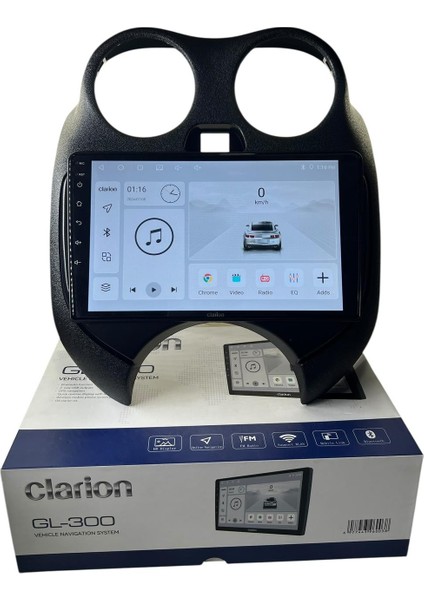 Nissan Micra 2010-2015 Clarion 4-64 Tam Profesyonel Oem Multimedia (Orj)