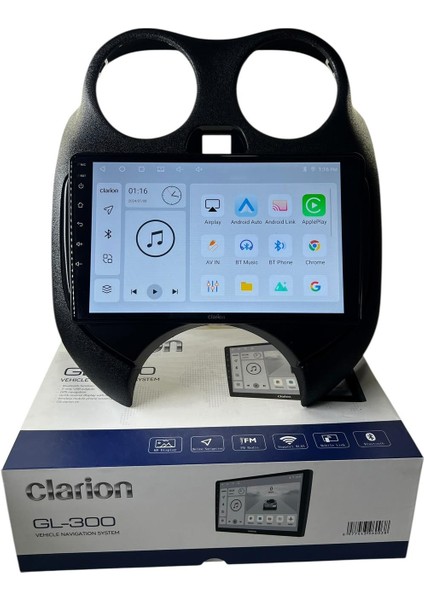 Nissan Micra 2010-2015 Clarion 4-64 Tam Profesyonel Oem Multimedia (Orj) fiyatları