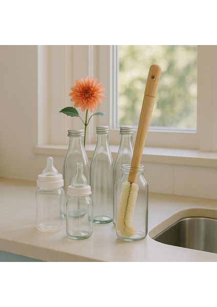 Tampiko Otu Doğal Şişe & Biberon Temizleme Fırçası indirimleri