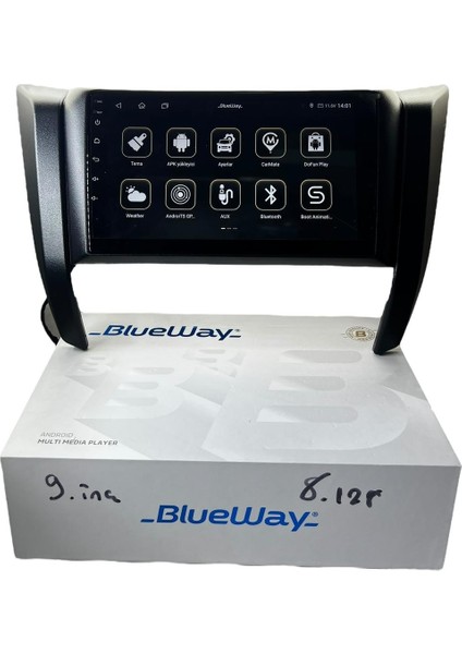 Nissan Navara 2016-2022 Blueway 8-128 Tam Profesyonel Oem Multimedia fiyatları