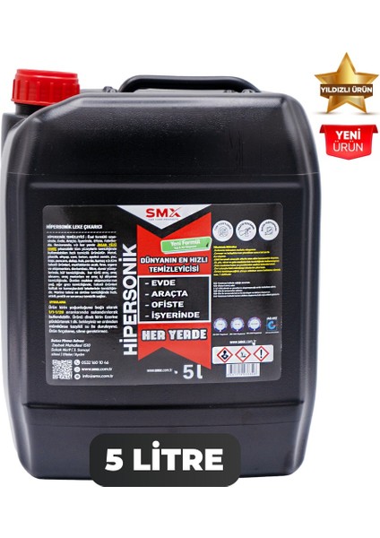 Hipersonik - Dünyanın En Hızlı Temizleyicisi 5 kg