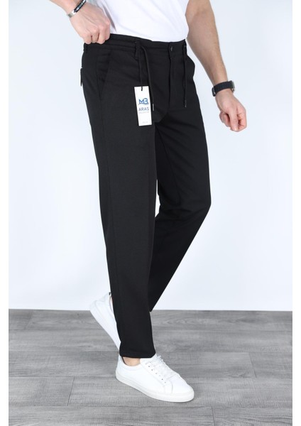 Atk Giyim Erkek Siyah Jogger Pantolon | Düz Paça fiyatları