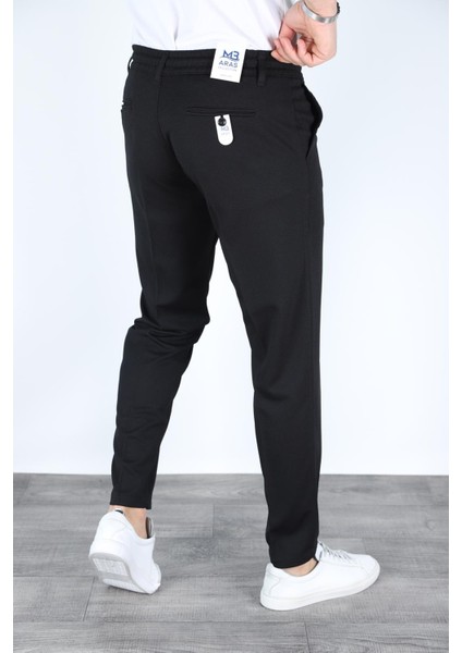 Atk Giyim Erkek Siyah Jogger Pantolon | Düz Paça modelleri