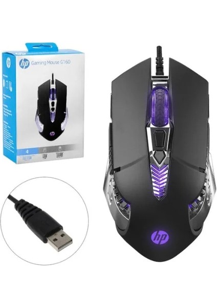 G160 USB Siyah Oyuncu Mouse fiyatları