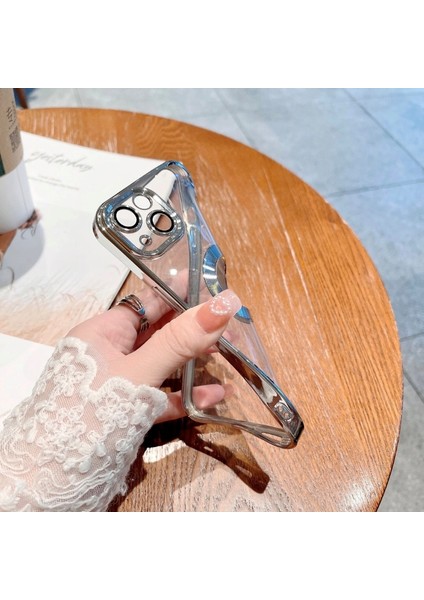 Apple iPhone 13 Cam Kamera Lens Korumalı Magsafe Şarj Destekli Arkası Şeffaf Yüksek Kalite Kılıf indirimleri