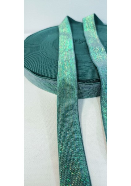 Yeşil Mavi Janjanlı Lastik Şerit modelleri