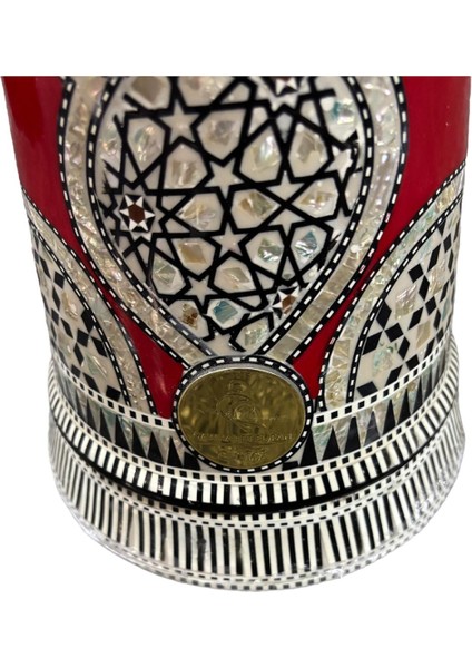 Gawharet El-Fan Sedef Işlemeli Döküm Darbuka JZ10 modelleri