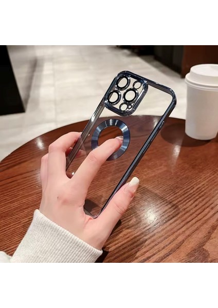 Apple iPhone 13 Cam Kamera Lens Korumalı Magsafe Şarj Destekli Arkası Şeffaf Yüksek Kalite Kılıf fırsatları