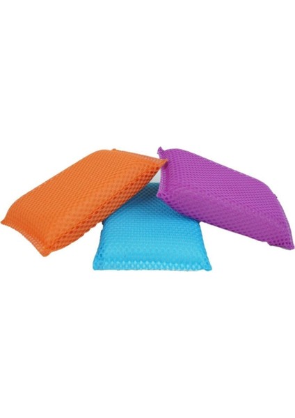 Yumuşak Mikrofiber Sünger Seti, 3'lü Paket, Temizlik Için Ideal modelleri