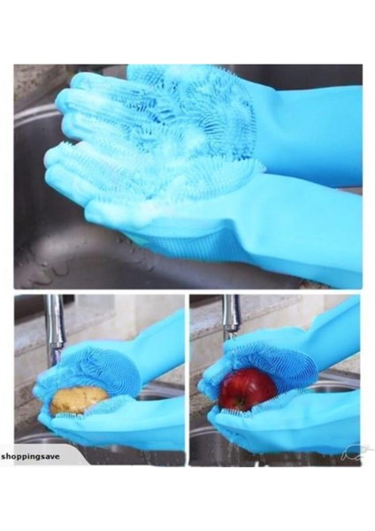 Isıya Dayanıklı Silikon Eldiven, Çok Amaçlı ve Fırçalı, Pratik Kullanım fiyatları