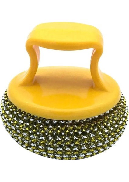 Paslanmaz Çelik Tutacaklı Bulaşık Ovma Topu ve Temizleme Fırçası Seti