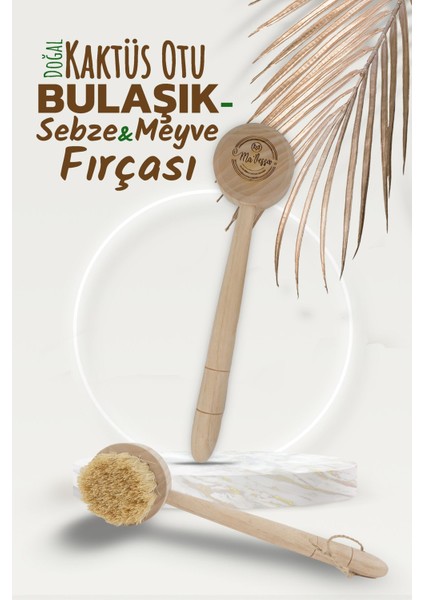 Doğal Ahşap Vegan Sebze, Meyve ve Bulaşık Fırçası, Sağlıklı ve Şık Tasarım fiyatları