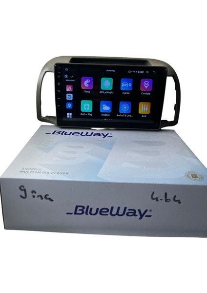 Nissan Micra 2002-2010 Blueway 4-64 Profesyonel Oem Multimedia modelleri