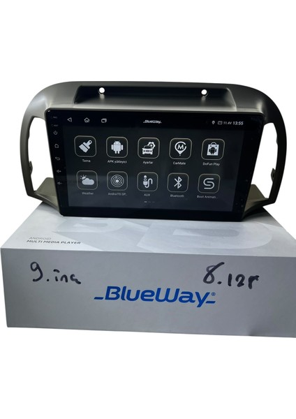 Nissan Micra 2002-2010 Blueway 8-128 Tam Profesyonel Oem Multimedia fiyatları