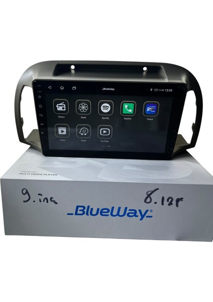 Nissan Micra 2002-2010 Blueway 8-128 Tam Profesyonel Oem Multimedia modelleri