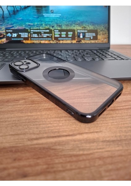 Apple iPhone 11 Cam Kamera Lens Korumalı Magsafe Şarj Destekli Arkası Şeffaf Yüksek Kalite Kılıf fırsatları