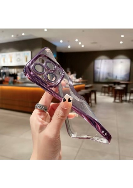 Apple iPhone 11 Cam Kamera Lens Korumalı Magsafe Şarj Destekli Arkası Şeffaf Yüksek Kalite Kılıf