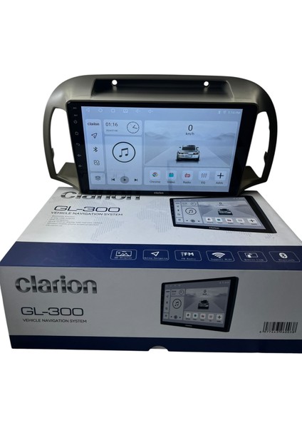 Nissan Micra 2002-2010 Clarion 4-64 Tam Profesyonel Oem Multimedia (Orj)
