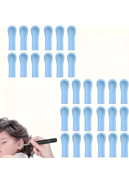 25 Adet Kulak Temizleme Cihazı Silikon Yedek Ucu fiyatları