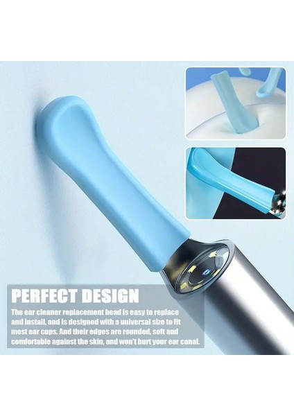25 Adet Kulak Temizleme Cihazı Silikon Yedek Ucu fırsatları