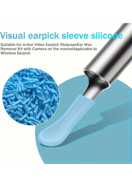 25 Adet Kulak Temizleme Cihazı Silikon Yedek Ucu indirimleri