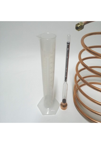 Imbik Damıtma Bakır Boru Mezur Alkolmetre Hava Kilidi Seti fiyatları