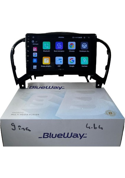 Nissan Juke 2010-2018 Blueway 4-64 Profesyonel Oem Multimedia fırsatları