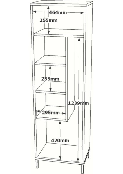 Rundell Çok Amaçlı Dolap Vileda Banyo Dolabı Beyaz Run1-W