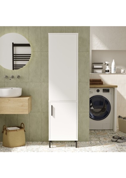 Wilma Çok Amaçlı Dolap Banyo Dolabı Beyaz Wıl1-W fiyatları