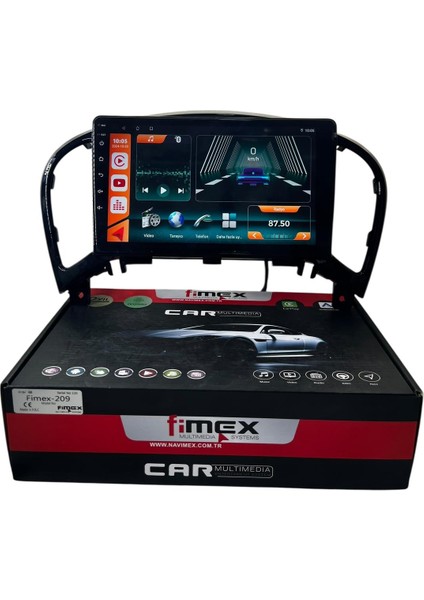 Nissan Juke 2010-2018 Fimex 4-64 (Fanlı) Dspli Pro Oem Multimedia