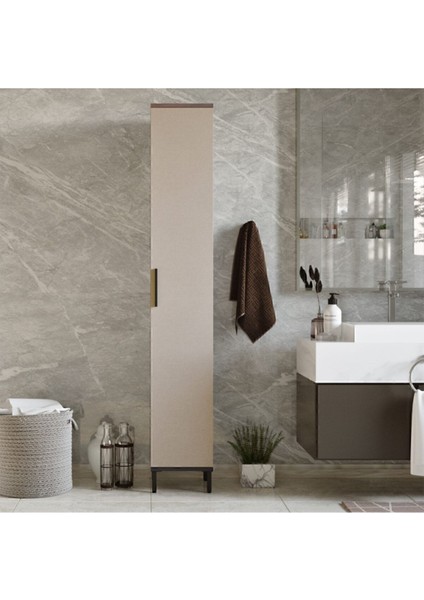 Jada Çok Amaçlı Dolap Banyo,mutfak,ofis,kiler Metal Ayaklı Jad3-Cv modelleri