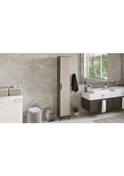Jada Çok Amaçlı Dolap Banyo,mutfak,ofis,kiler Metal Ayaklı Jad3-Cv fırsatları