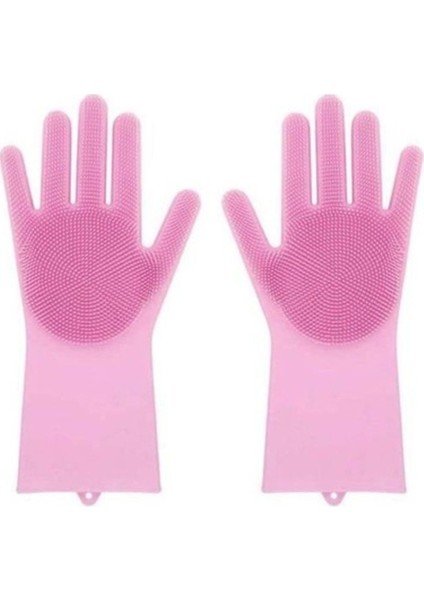 Tirtırlı Silikon Bulaşık Eldiveni, Dayanıklı ve Kullanışlı Mutfak Gereci